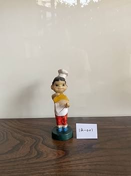 Amazon.co.jp: 不二家ペコちゃんソフビ人形木製台座初期珍品希少
